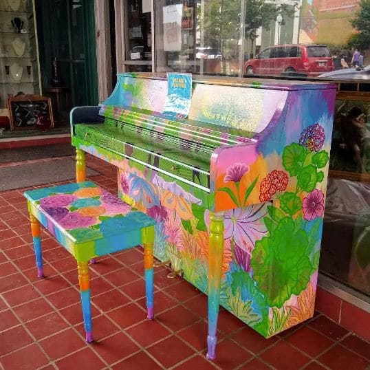 Pianos on Main Interactive Art Installation 1